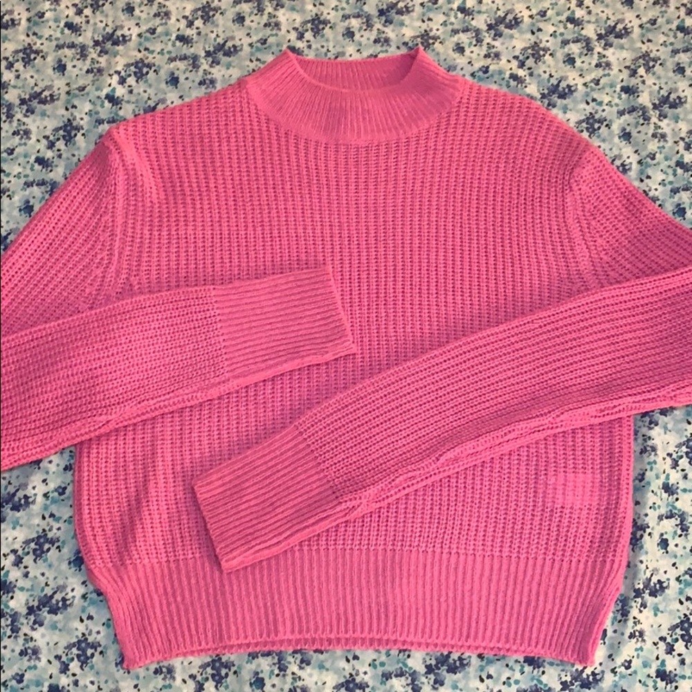 Pink Knitted Sweater